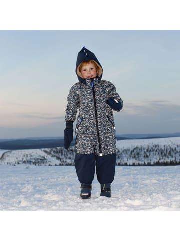 finkid Schneeanzug "Turva Ice" in Hellbraun/ Dunkelblau
