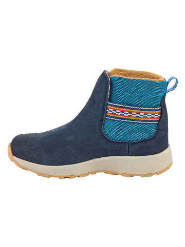 finkid Leder-Boots "Puoli" in Dunkelblau