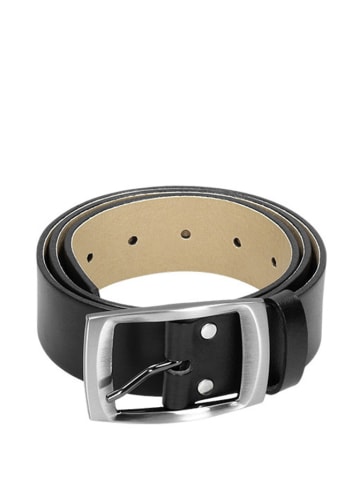 Wojas Leder-Gürtel in Schwarz
