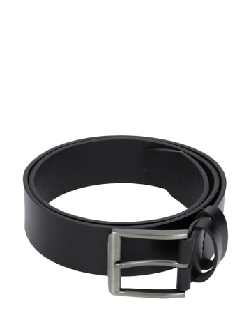 Wojas Leder-Gürtel in Schwarz