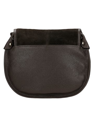 Wojas Leder-Umhängetasche in Braun - (B)29 x (H)22 x (T)10 cm