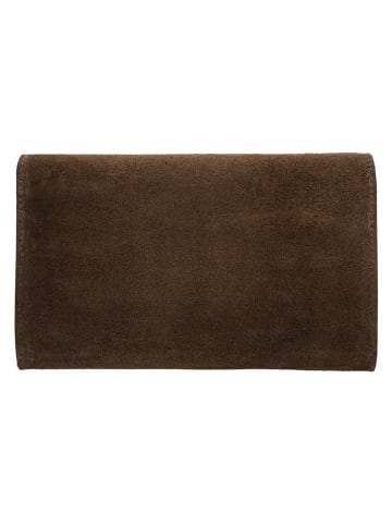 Wojas Skórzana torebka w kolorze brązowym - 22 x 14 x 3 cm