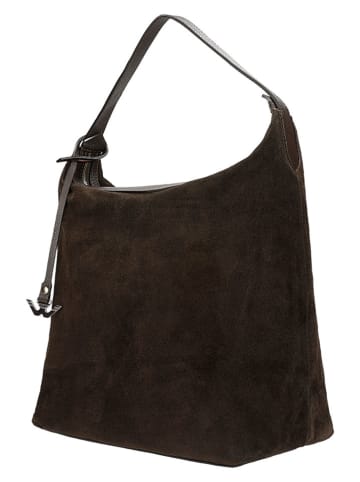 Wojas Leder-Shopper in Braun - (B)44 x (H)30 x (T)15 cm