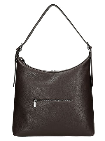 Wojas Leder-Shopper in Braun - (B)44 x (H)30 x (T)15 cm