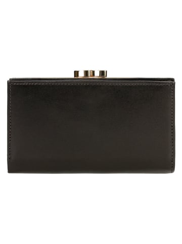 Wojas Skórzany portfel w kolorze brązowym - 14 x 8 x 3 cm