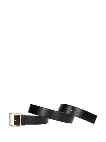 Wojas Skórzany pasek w kolorze czarnym