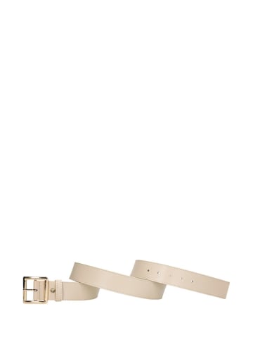 Wojas Skórzany pasek w kolorze beżowym