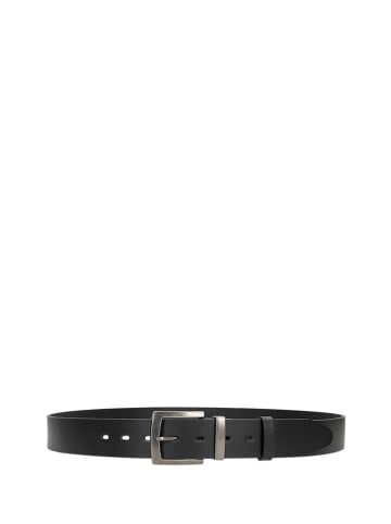 Wojas Leder-Gürtel in Schwarz