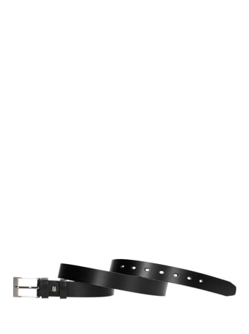 Wojas Leder-Gürtel in Schwarz