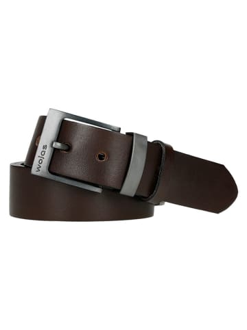 Wojas Leder-Gürtel in Braun/ Braun