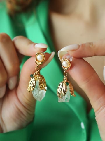 L'Atelier de Gaia Vergulde oorstekers