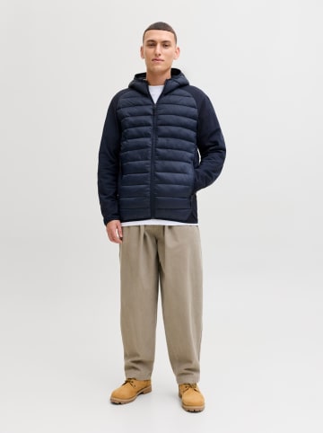 Jack & Jones Kurtka przejściowa "North" w kolorze granatowym