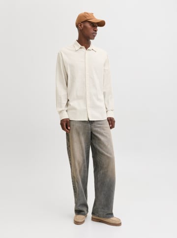 Jack & Jones Hemd "Seersucker" - Regular fit - in Beige