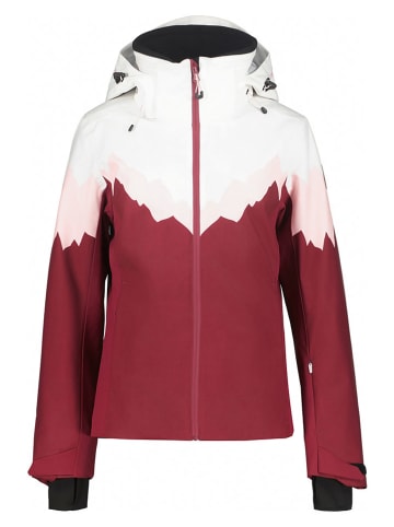 Icepeak Ski-/ Snowboardjacke "Falkville" in Rot/ Weiß