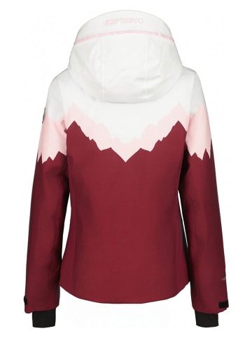 Icepeak Ski-/Snowboardjas "Falkville" rood/wit