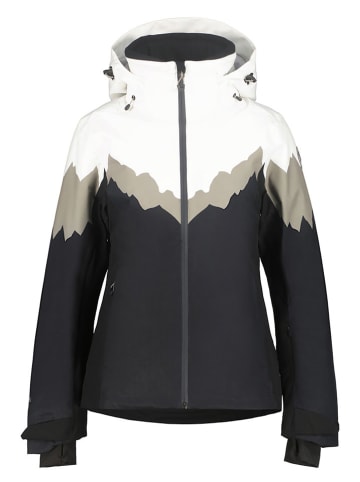 Icepeak Ski-/ Snowboardjacke "Falkville" in Weiß/ Schwarz