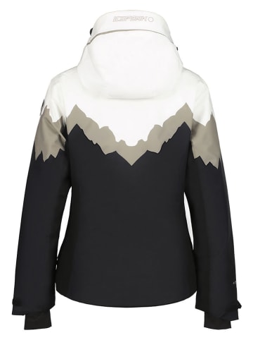 Icepeak Ski-/ Snowboardjacke "Falkville" in Weiß/ Schwarz