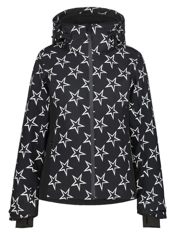 Icepeak Ski-/Snowboardjas "Fowler" zwart/wit