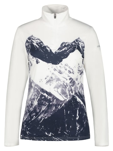 Icepeak Functionele longsleeve "Ellenton" wit/donkerblauw