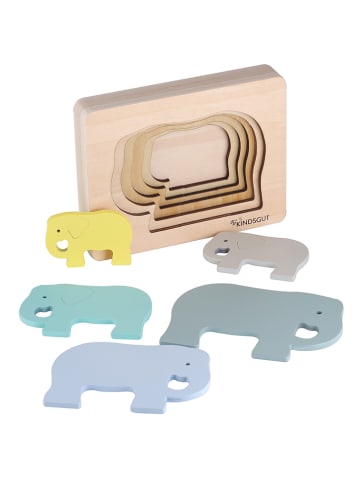Kindsgut 5tlg. Puzzle "Elefant" - ab 2 Jahren