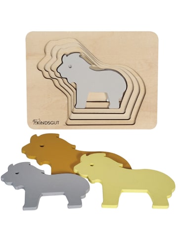 Kindsgut 5tlg. Puzzle "Löwe" - ab 2 Jahren