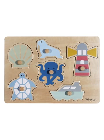 Kindsgut 6tlg. Steckpuzzle "Ozean" - ab 12 Monaten