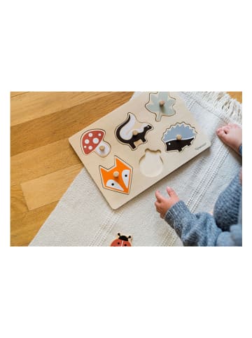 Kindsgut 6tlg. Steckpuzzle "Wald" - ab 12 Monaten