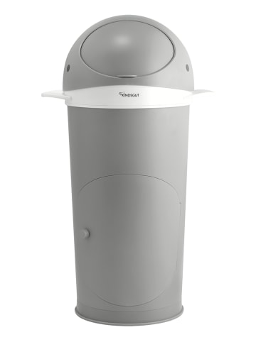 Kindsgut Windeleimer in Dunkelgrau - (B)37 x (H)68 x (T)39 cm