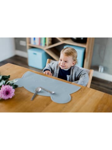 Kindsgut 2er-Set: Platzdeckchen "Bär" in Grau - (L)43 x (B)25 cm