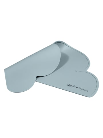 Kindsgut Platzdeckchen "Die Maus und der Elefant" in Hellblau - (L)49 x (B)27 cm