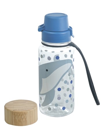 Kindsgut Trinkflasche "Wal" in Blau - 400 ml