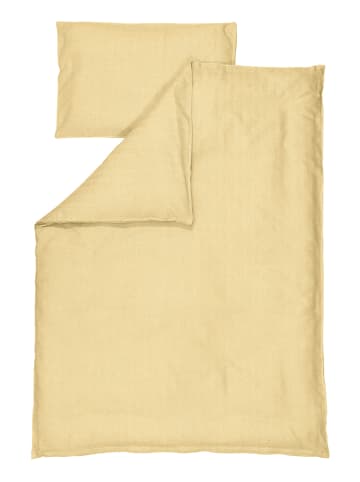 Kindsgut 2tlg. Bettwäsche-Set in Senf