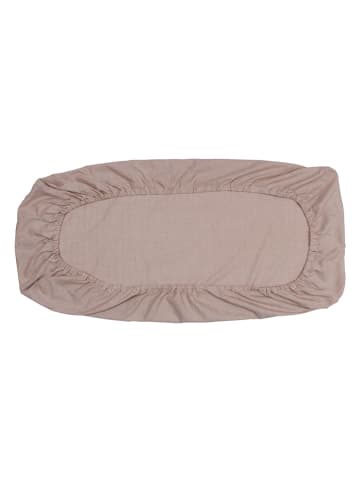 Kindsgut Spannbettlaken in Altrosa