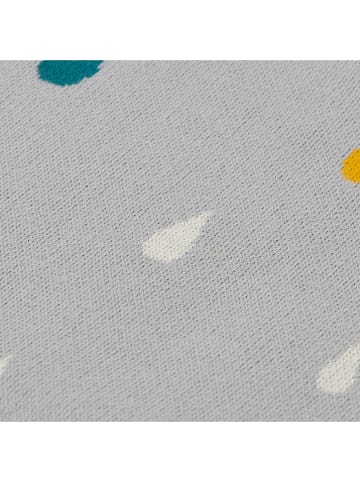 Kindsgut Kinderdecke "Regentropfen" in Taupe - (L)100 x (B)80 cm