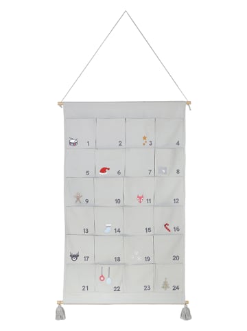 Kindsgut Adventskalender in Grau