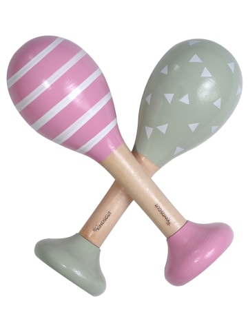 Kindsgut 2er-Set: Rasseln "Dreiecke und Streifen" - ab 6 Monaten