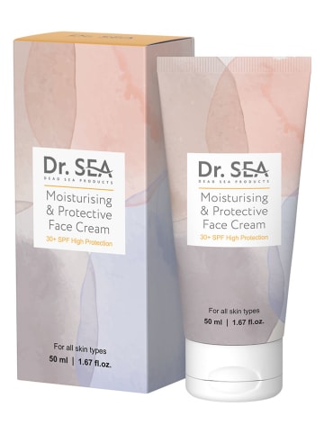 DR. SEA Gesichtsonnencreme "Moisturising & Protective - LSF 30+", 50 ml