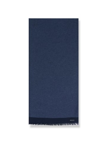 Pierre Cardin Baumwollschal in Dunkelblau