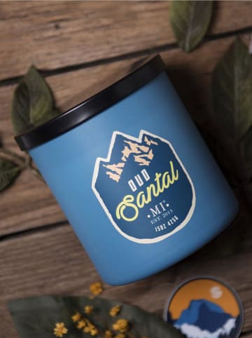 Colonial Candle Geurkaars "Oud Santal" blauw, 425 g