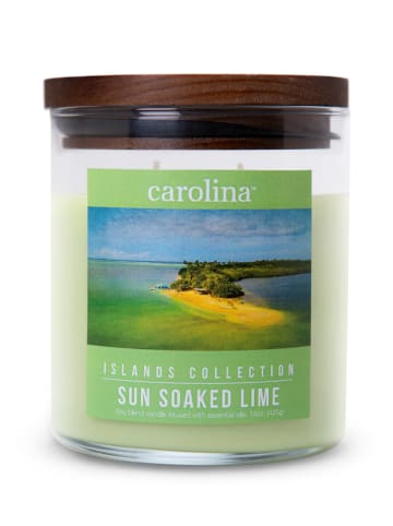 Colonial Candle Geurkaars "Sun Soaked Lime" groen - 425 g