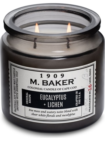 Colonial Candle Duftkerze "Eucalyptus and Lichen" in Grau - 396 g