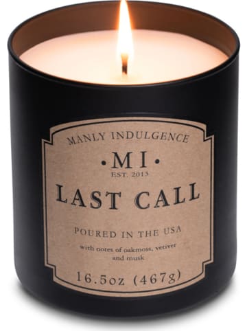 Colonial Candle Duftkerze "Last Call" in Schwarz - 467 g