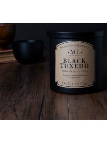 Colonial Candle Geurkaars "Black Tuxedo" zwart - 467 g