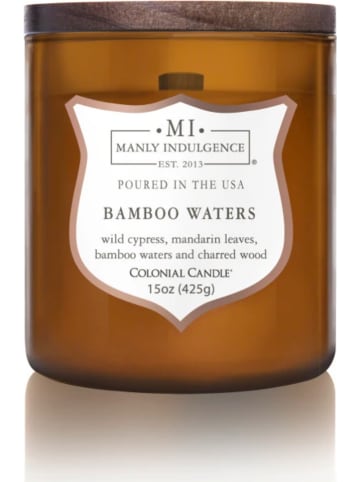 Colonial Candle Geurkaars "Bamboo Waters" geel - 425 g