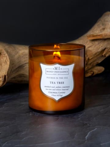 Colonial Candle Duftkerze "Tea Tree" in Gelb - 425 g