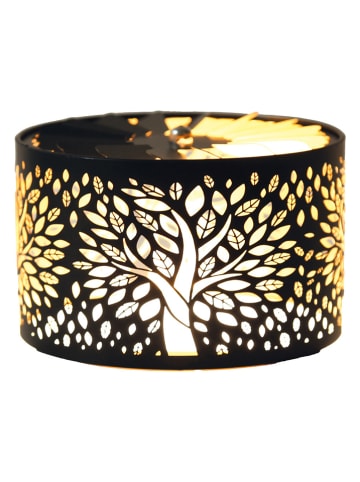 Woodbridge Karuzela "Tree of life" w kolorze złoto-czarnym do świec - Ø 13 cm
