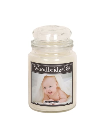 Woodbridge Geurkaars "Baby Powder" crème - 565 g
