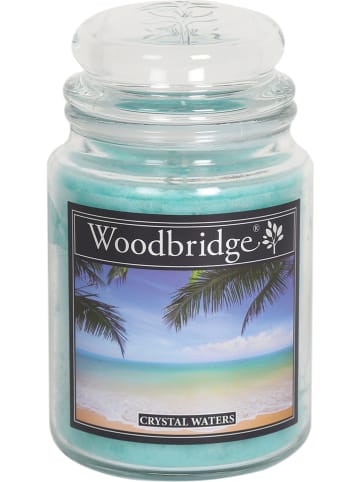 Woodbridge Duftkerze "Crystal Waters" in Türkis - 565 g