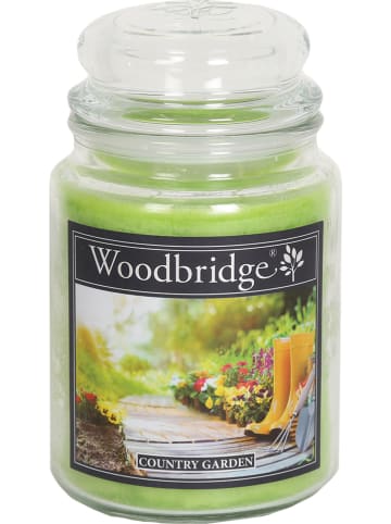 Woodbridge Duftkerze "Country Garden" in Grün - 565 g