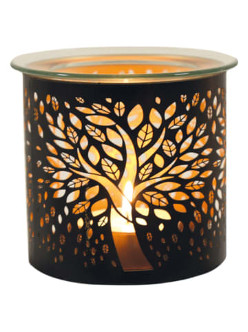 Woodbridge Geurlamp "Tree of Life" zwart - (H)10,5 x Ø 10,5 cm